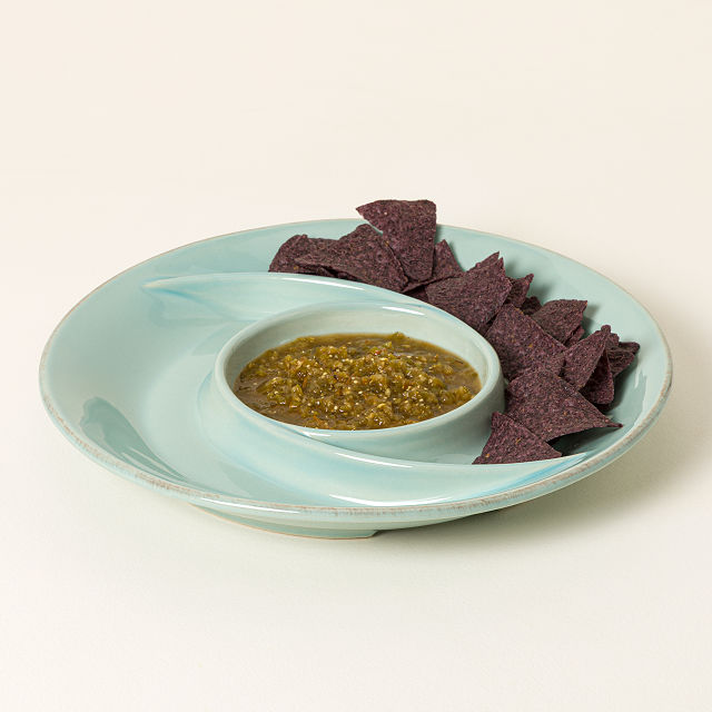 Swirling Chip & Dip Platter