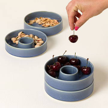 Stack & Stow Nesting Ceramic Server