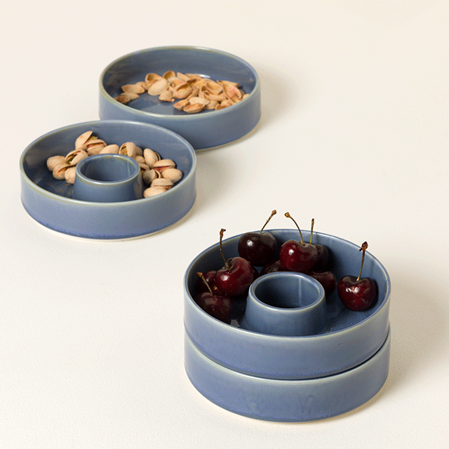 Stack & Stow Nesting Ceramic Server