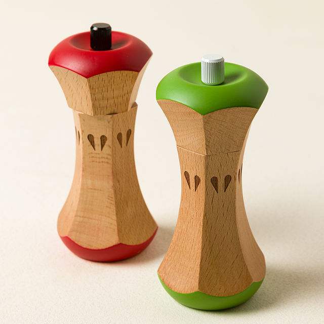Apple Core Salt & Pepper Grinders