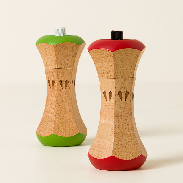 Apple Core Salt & Pepper Grinders