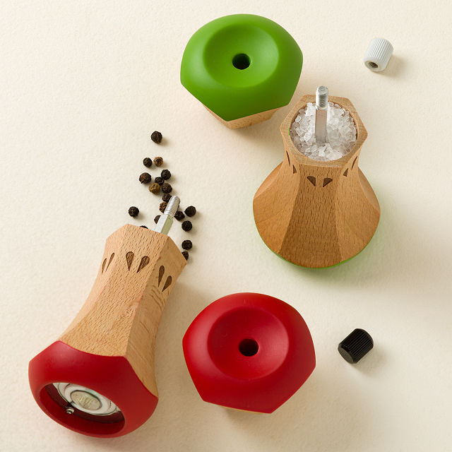 Apple Core Salt & Pepper Grinders