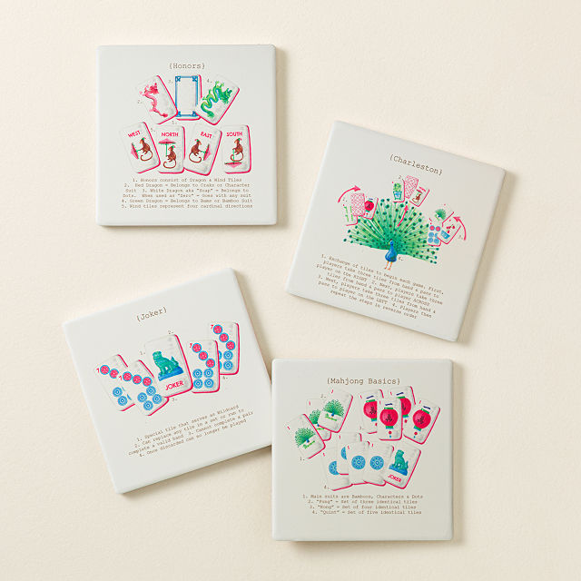 Anatomy of Mahjong Coasters