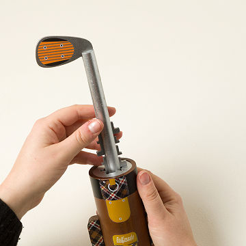 Grab a Club Golf Bag Brainteaser Puzzle