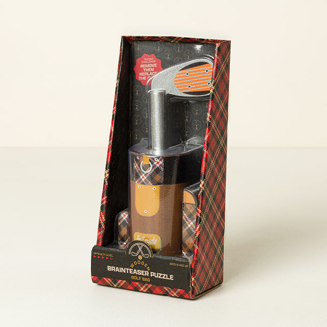 Grab a Club Golf Bag Brainteaser Puzzle