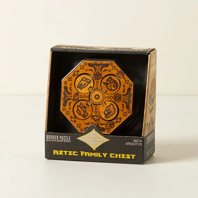 Uncommon Goods | The Secret Temple Puzzle Chest | puzzle box