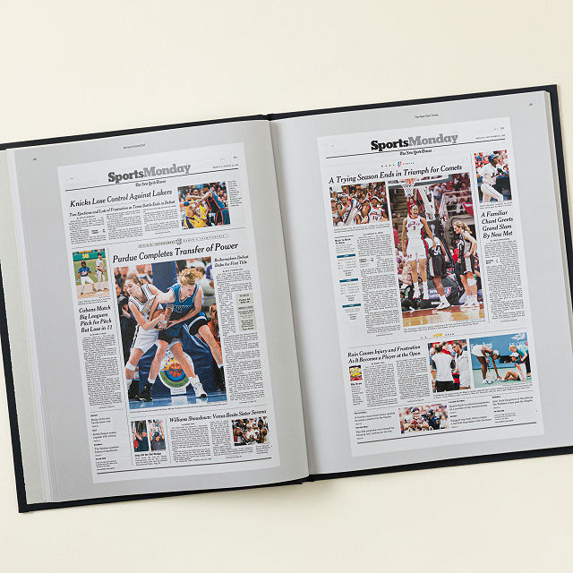 NYT History of Women's Basketball Book