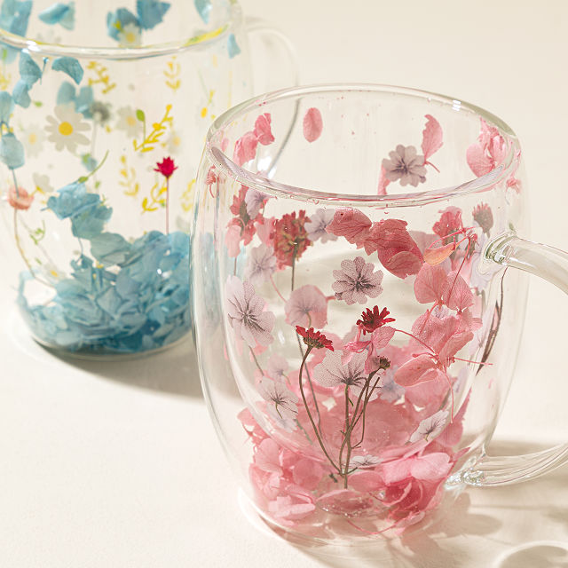 Forever Flower Mugs - Set of 4