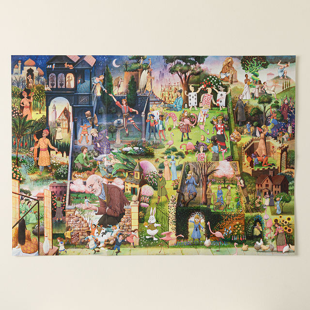 Book Lover's Garden Puzzle