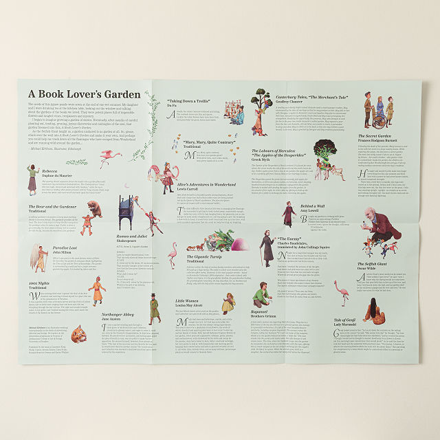 Book Lover's Garden Puzzle