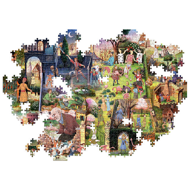 Book Lover's Garden Puzzle