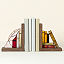 Stained Glass Library Bookends thumbnail 1