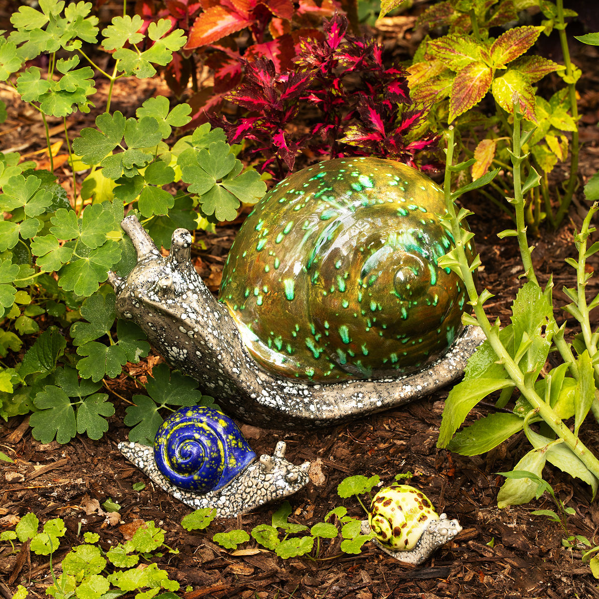 Ceramic Garden Snail