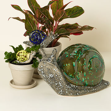 Ceramic Garden Snail