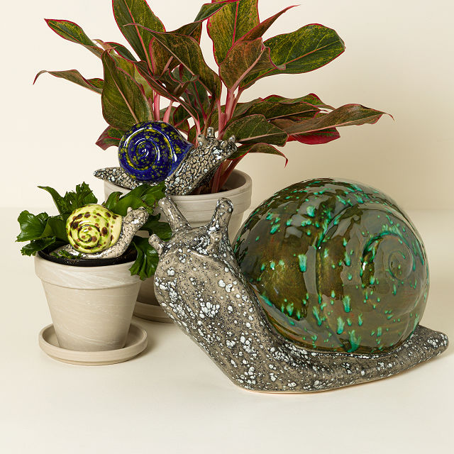 Ceramic Garden Snail