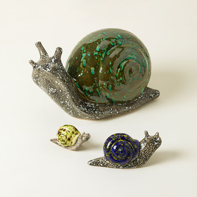 Ceramic Garden Snail