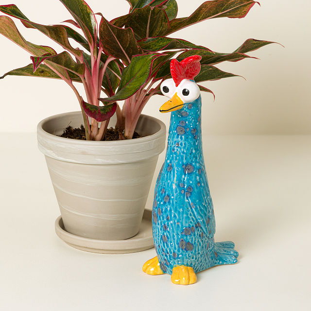 Ceramic Garden Hen