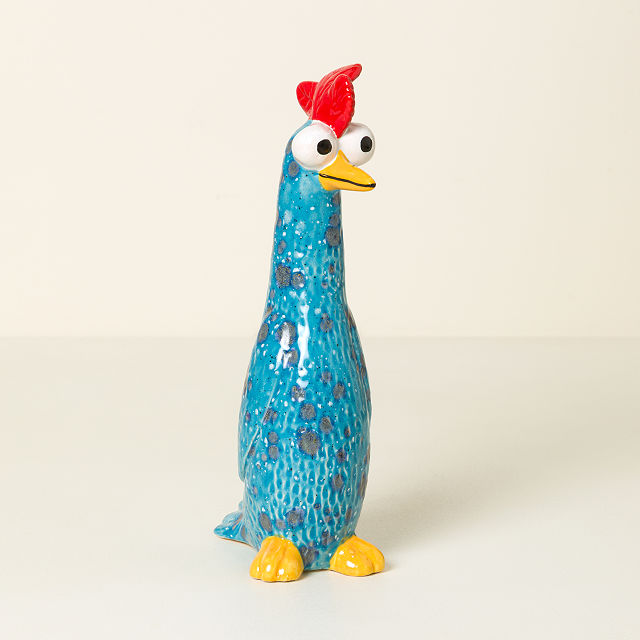 Ceramic Garden Hen