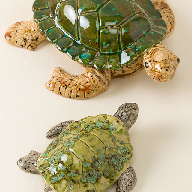 Ceramic Garden Turtles
