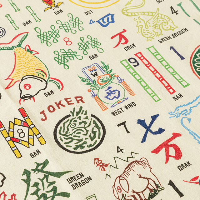Mahjong Tea Towel