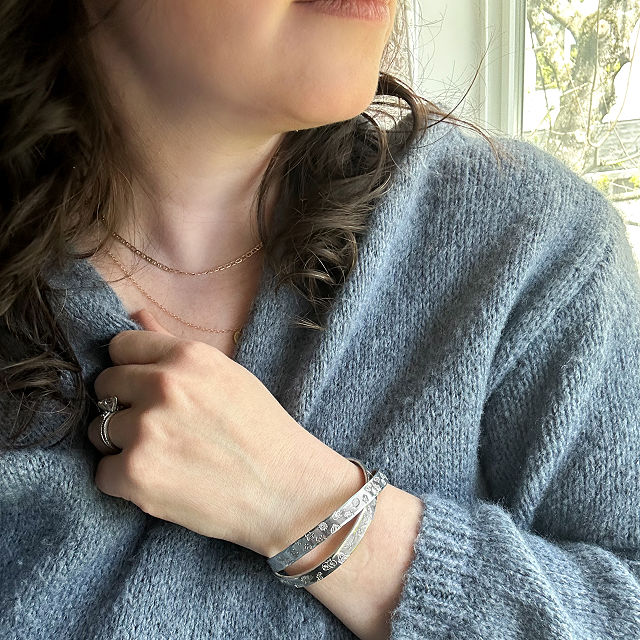 Family Birth Flower Cuff