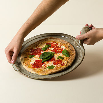 Artisan Ceramic Pizza Stone