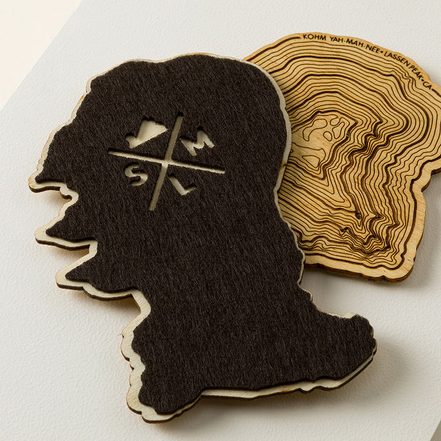 Topography Coasters - Set of 4