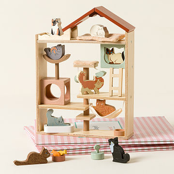 Purrfect Guests Cat Hotel Playset
