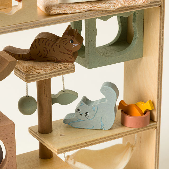 Purrfect Guests Cat Hotel Playset