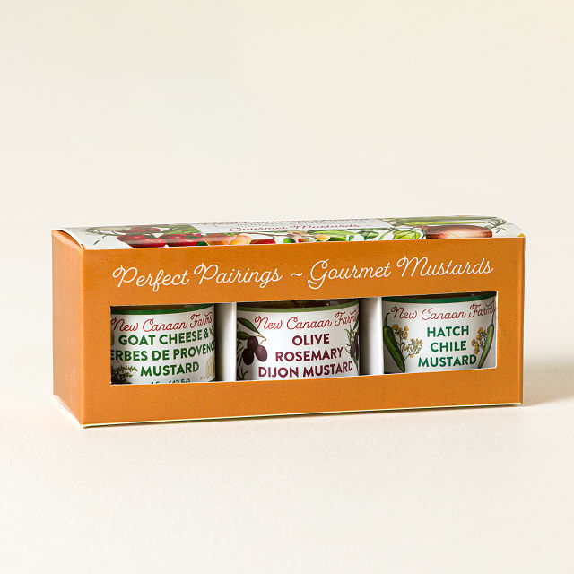 Gourmet Flavored Mustard Sampler Trio