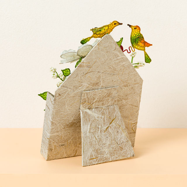 Greetings in Bloom Keepsake Sculpture