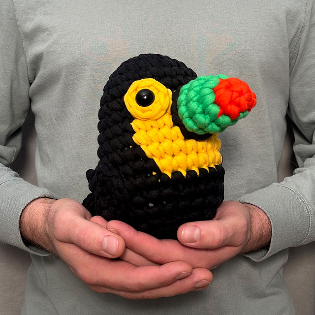Crochet Your Own Squeezable Support Pet