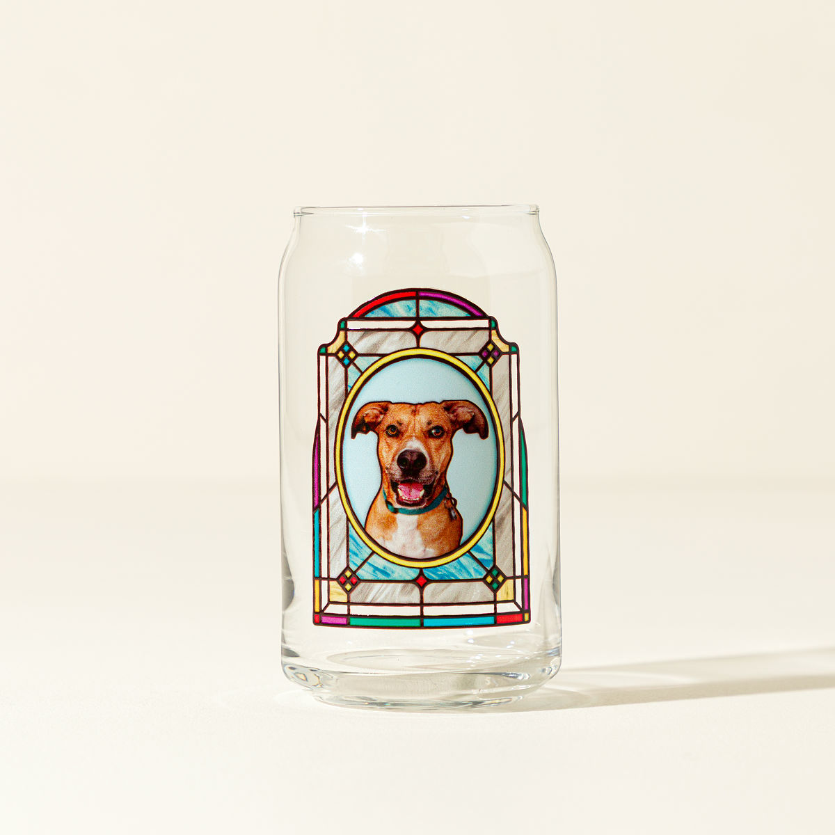 Stained Glass Window Custom Pet Glass - Without Name