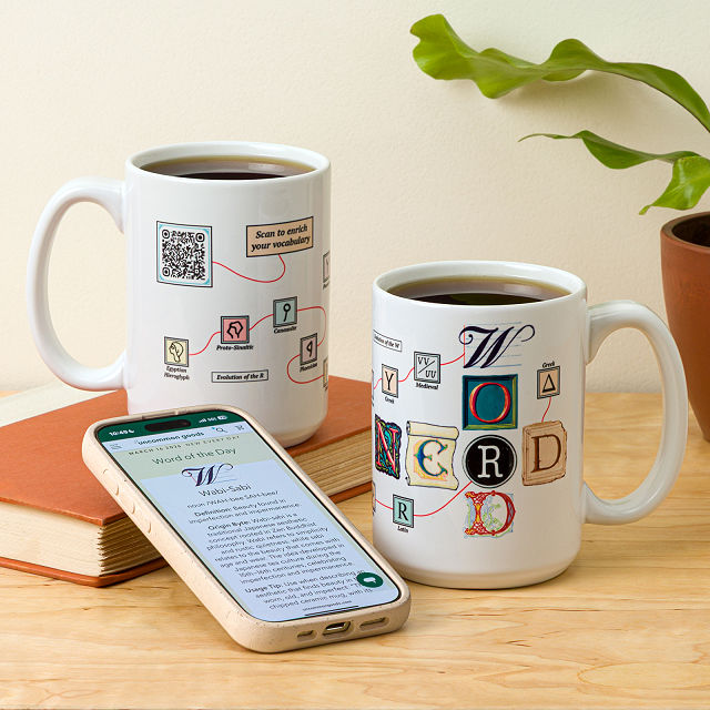 Word Nerd Interactive QR Mug
