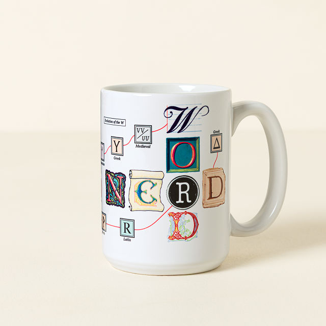 Word Nerd Interactive QR Mug