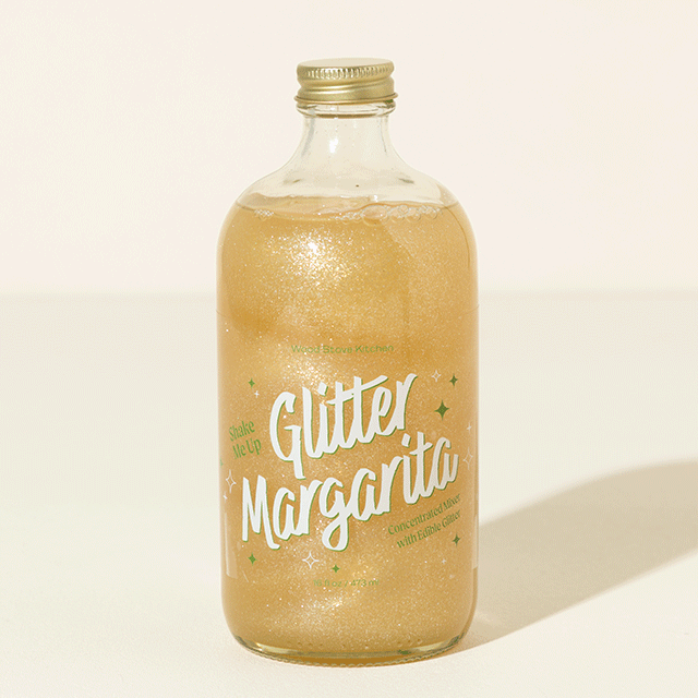Glitter Golden Margarita Mixer