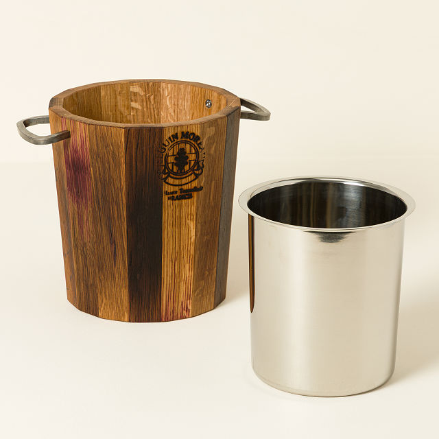 French Oak Wine Barrel Ice Bucket