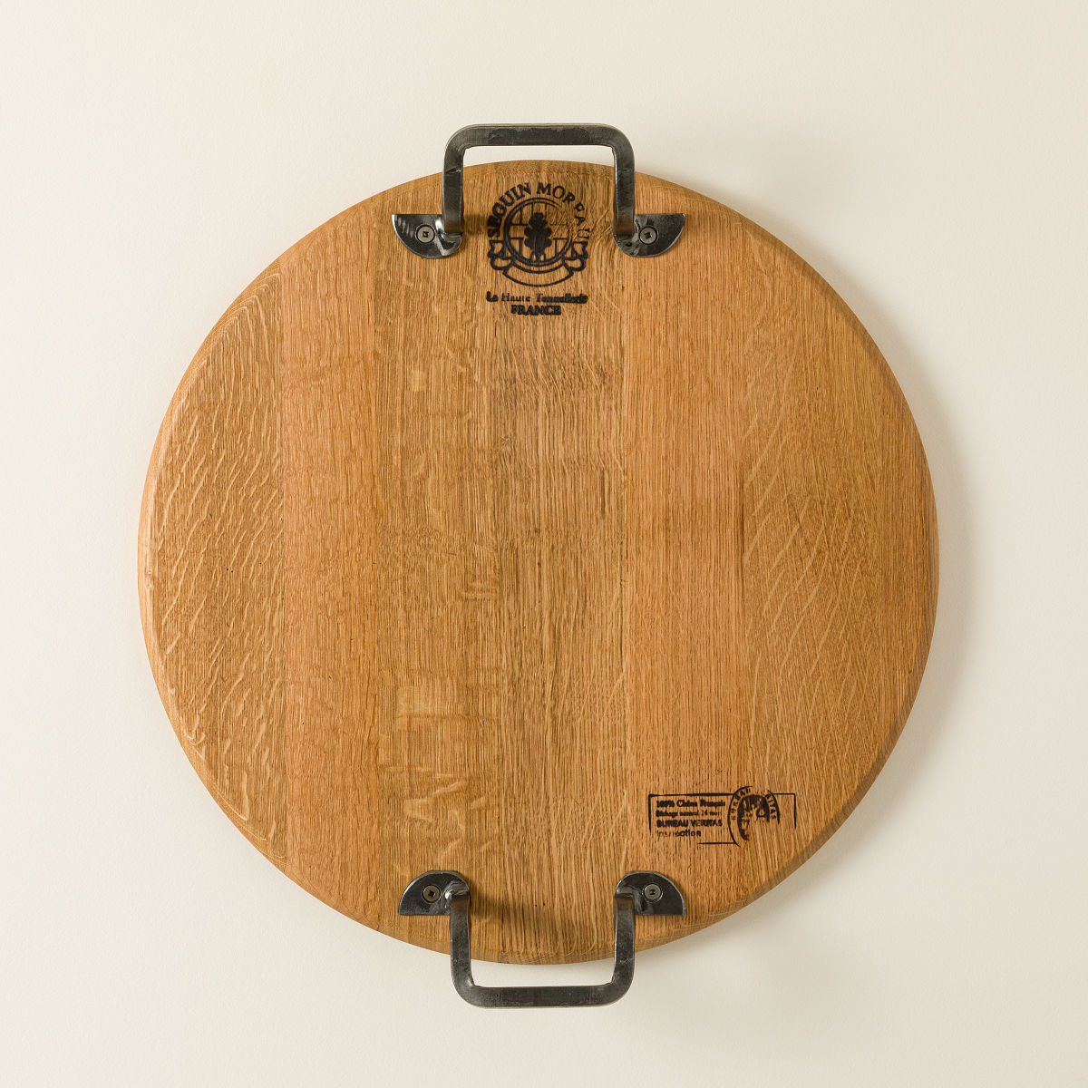 French Oak Wine Barrel Serving Platter - Small