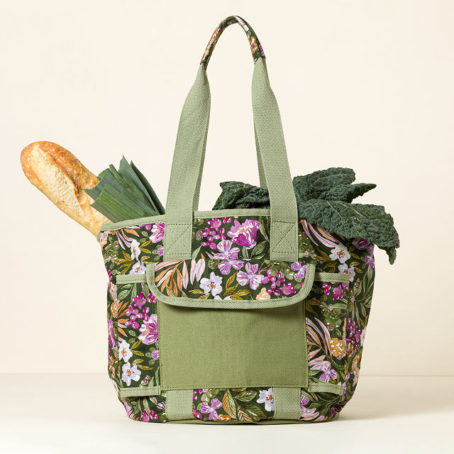 Blooming Floral Garden Utility Tote