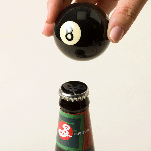 8 Ball Bottle Opener