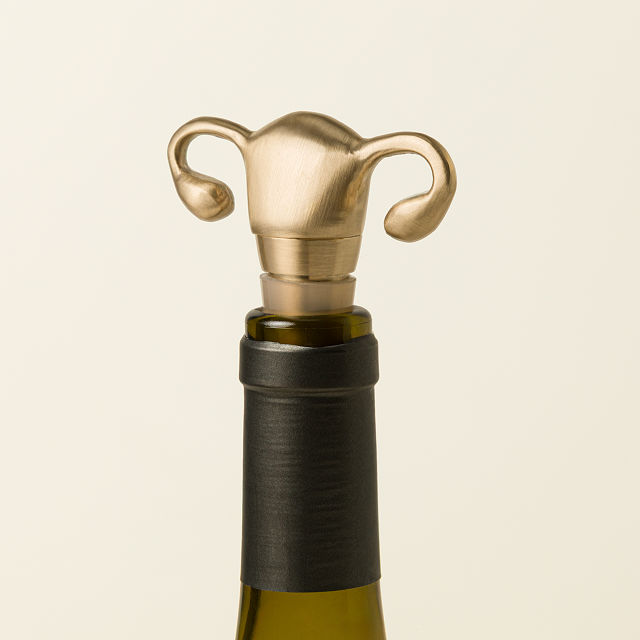 Uterus Bottle Stopper
