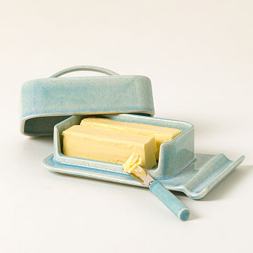 No Mess Ceramic Butter Dish