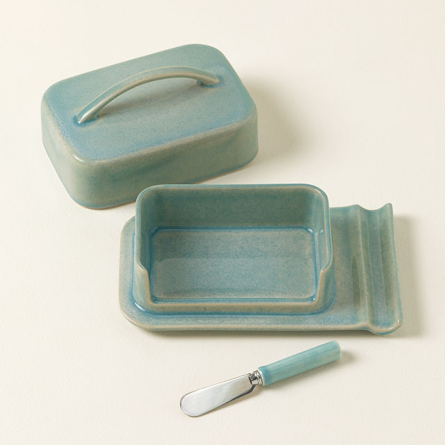 No Mess Ceramic Butter Dish
