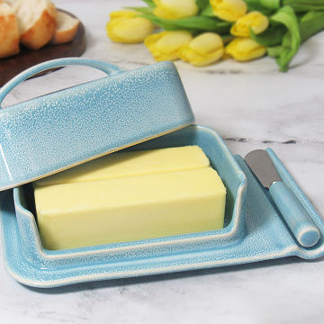 No Mess Porcelain Butter Dish