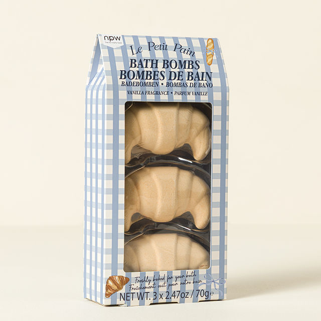 Buttery Croissant Bath Bombs- Set of 3