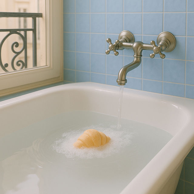 Buttery Croissant Bath Bombs- Set of 3