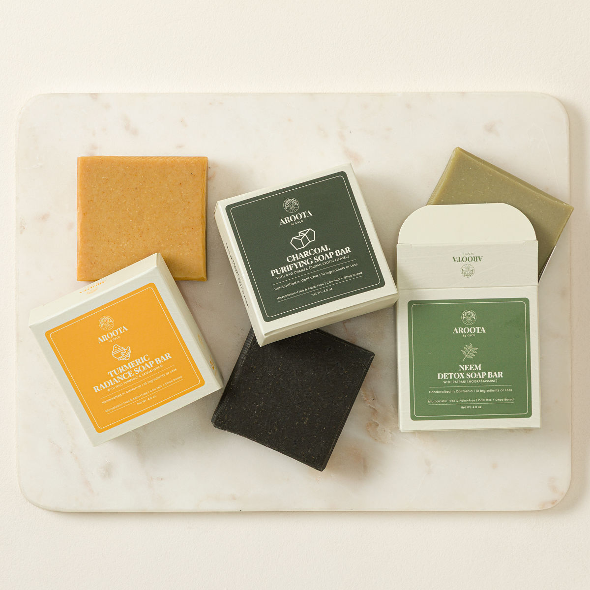 Ghee-Infused Spa Soap Trio