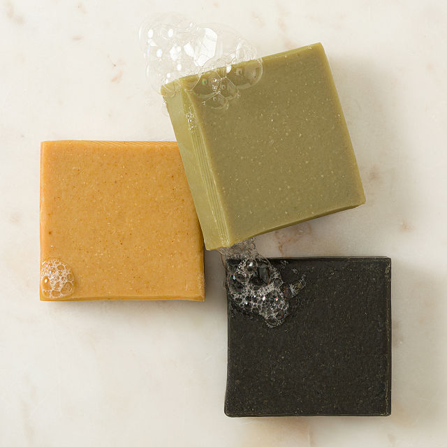 Ghee-Infused Spa Soap Trio