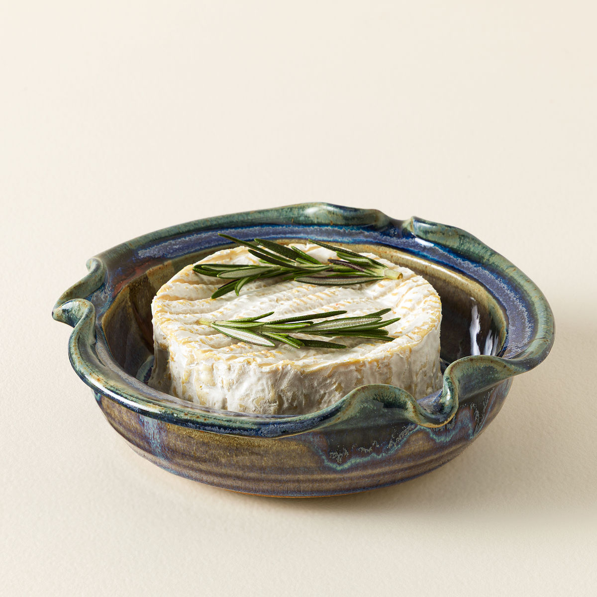 Stoneware Brie Baker