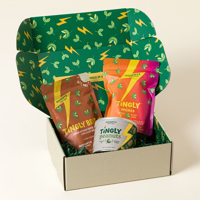 Tingly Pepper Snack & Seasoning Gift Box